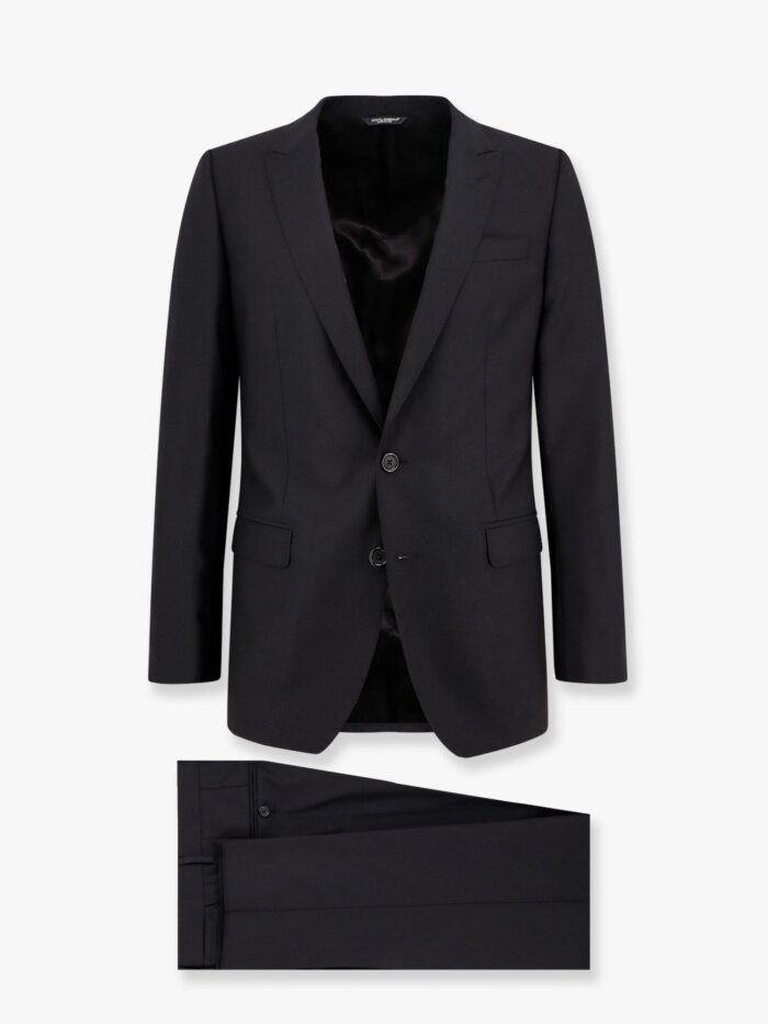 Dolce & Gabbana Martini Wool And Silk Suit
