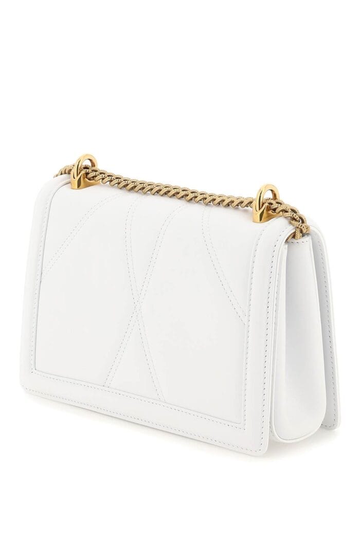 DOLCE & GABBANA Medium 'devotion' Bag In Quilted Nappa Leather