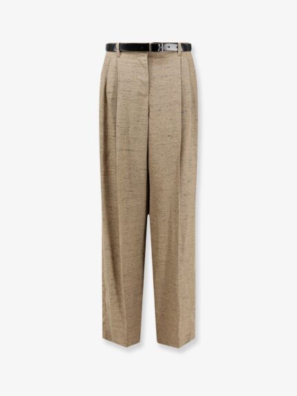 Dolce & Gabbana Mélange Trousers With Belt