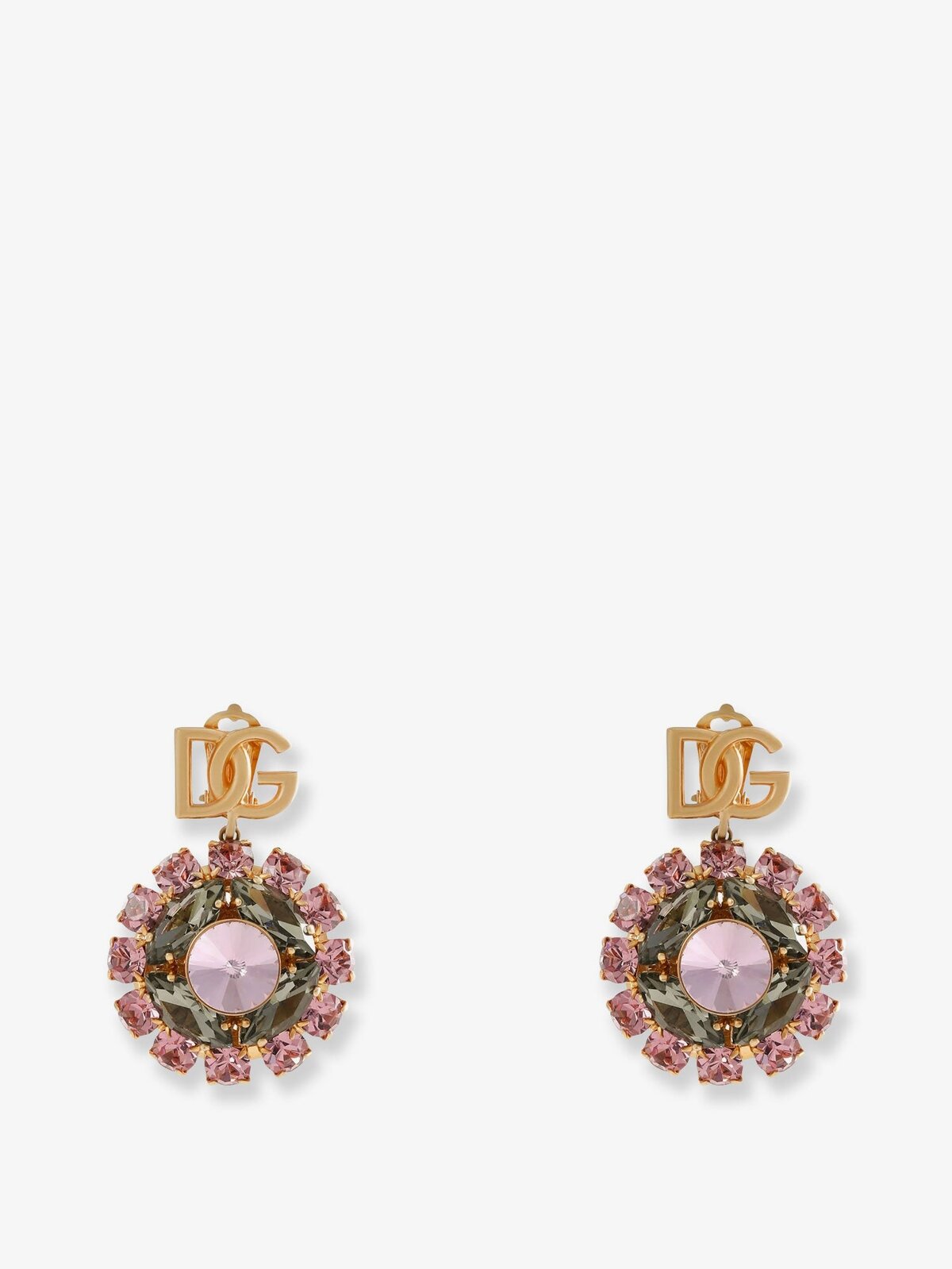 Dolce & Gabbana Multicolored Brass Earrings