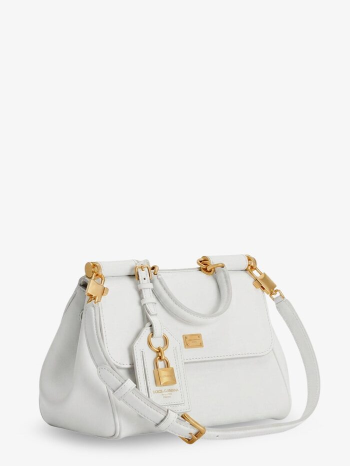 Dolce & Gabbana My Sicily Leather Handbag