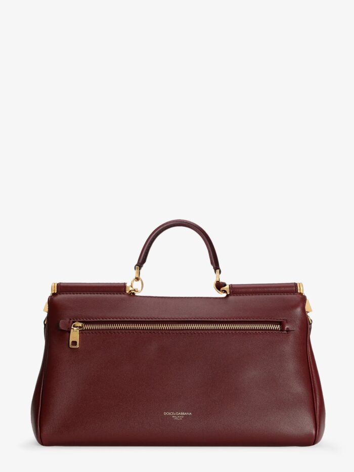 Dolce & Gabbana My Sicily Leather Shoulder Bag