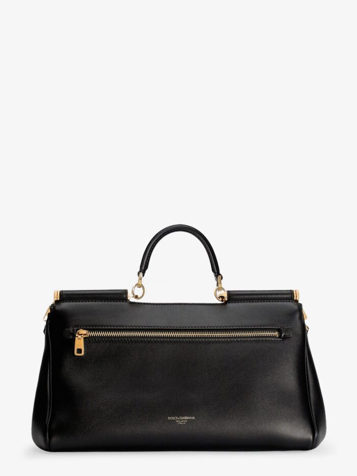 Dolce & Gabbana My Sicily Leather Shoulder Bag
