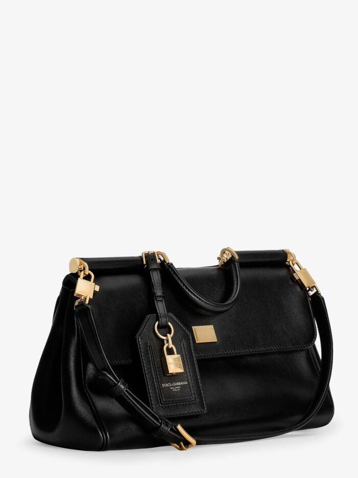 Dolce & Gabbana My Sicily Leather Shoulder Bag