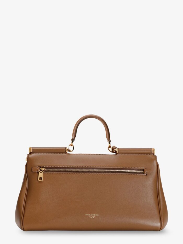 Dolce & Gabbana My Sicily Leather Shoulder Bag