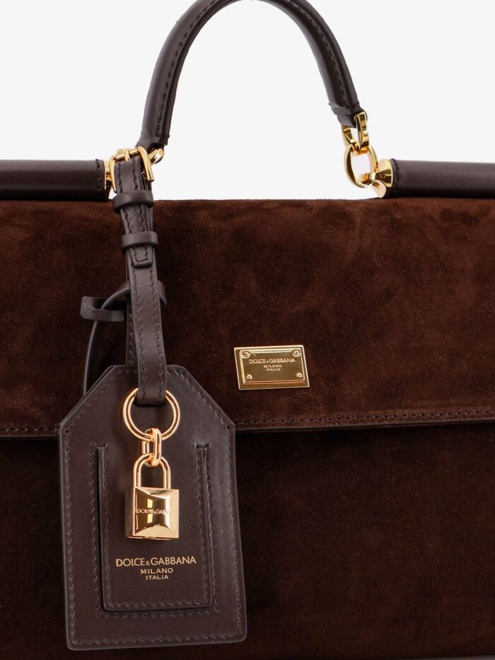 Dolce & Gabbana My Sicily Suede Shoulder Bag