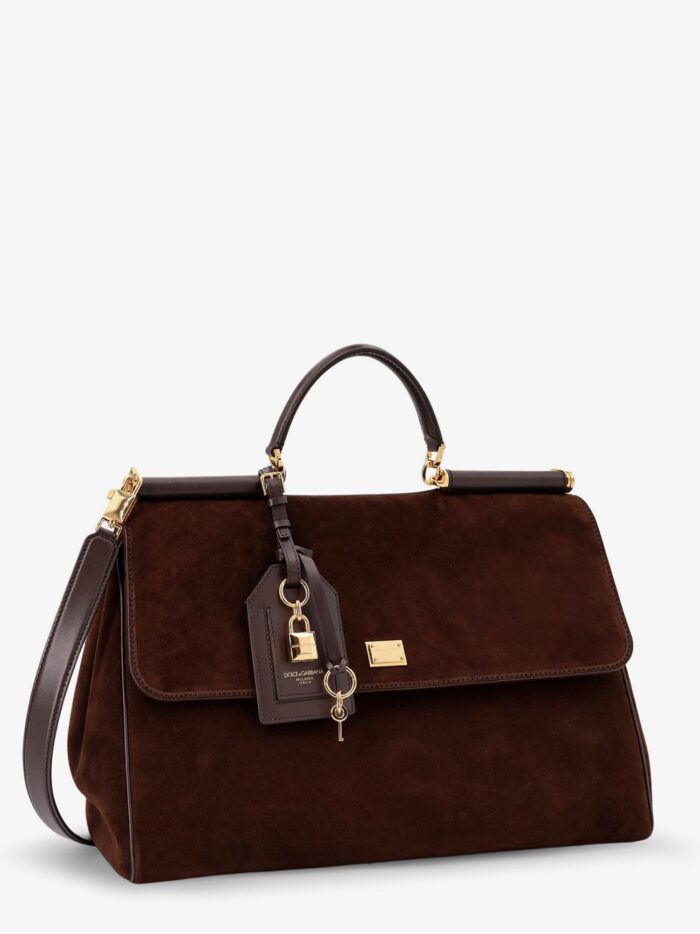 Dolce & Gabbana My Sicily Suede Shoulder Bag