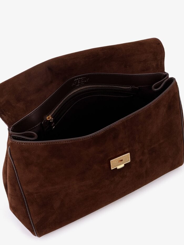 Dolce & Gabbana My Sicily Suede Shoulder Bag