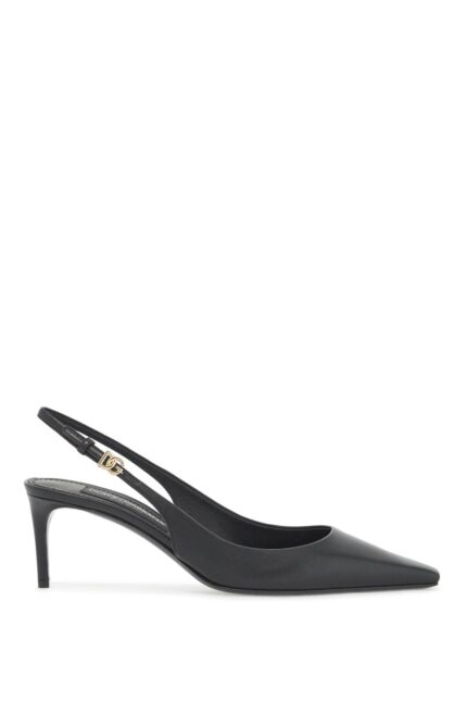 DOLCE & GABBANA Nappa Slingback Dã©col
