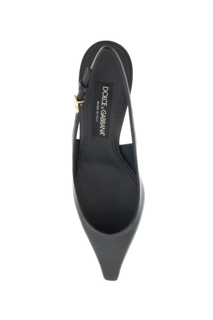 DOLCE & GABBANA Nappa Slingback Dcol