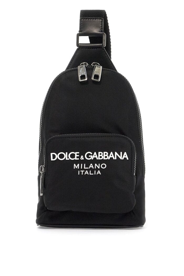 DOLCE & GABBANA Nylon Shoulder Bag With Crossbody