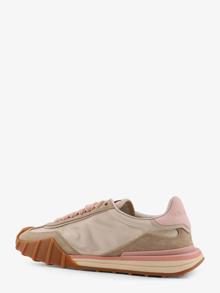 Dolce & Gabbana Nylon Sneakers With Logo Patch On The Side