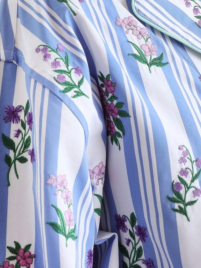 Dolce & Gabbana Pajamas Cotton Poplin Shirt