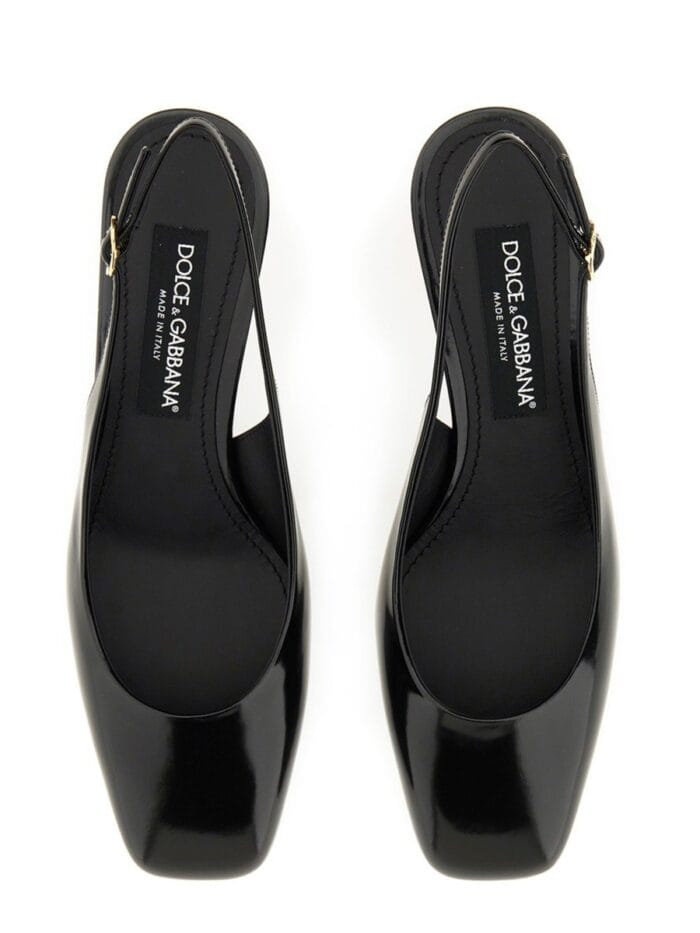 Dolce & Gabbana PATENT LEATHER SLINGBACK