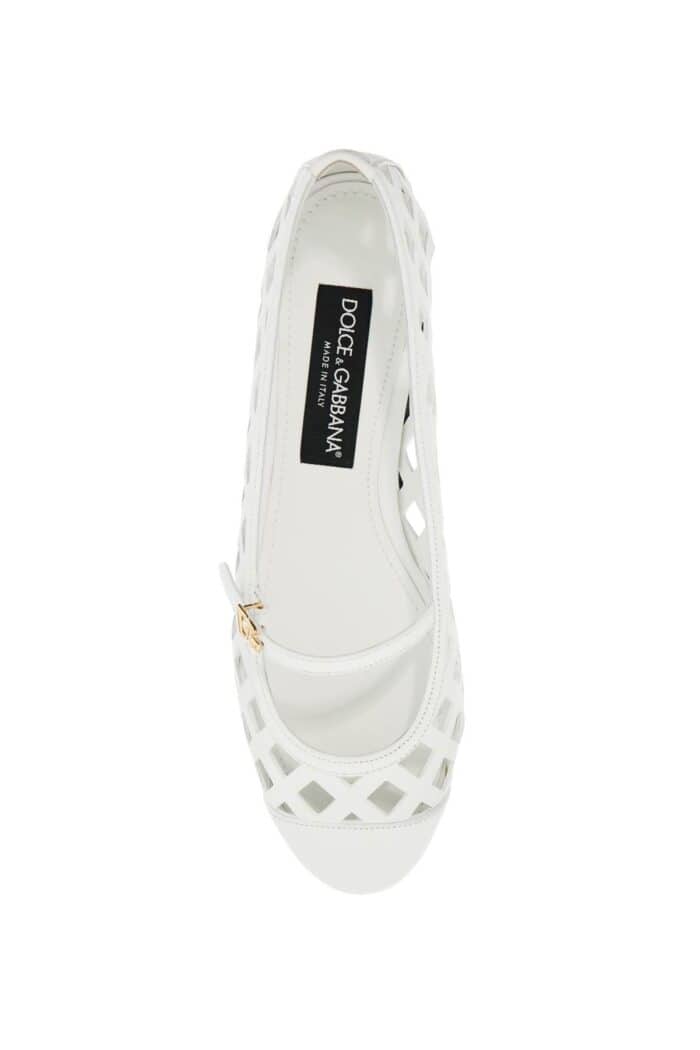 DOLCE & GABBANA "perforated Leather Odette