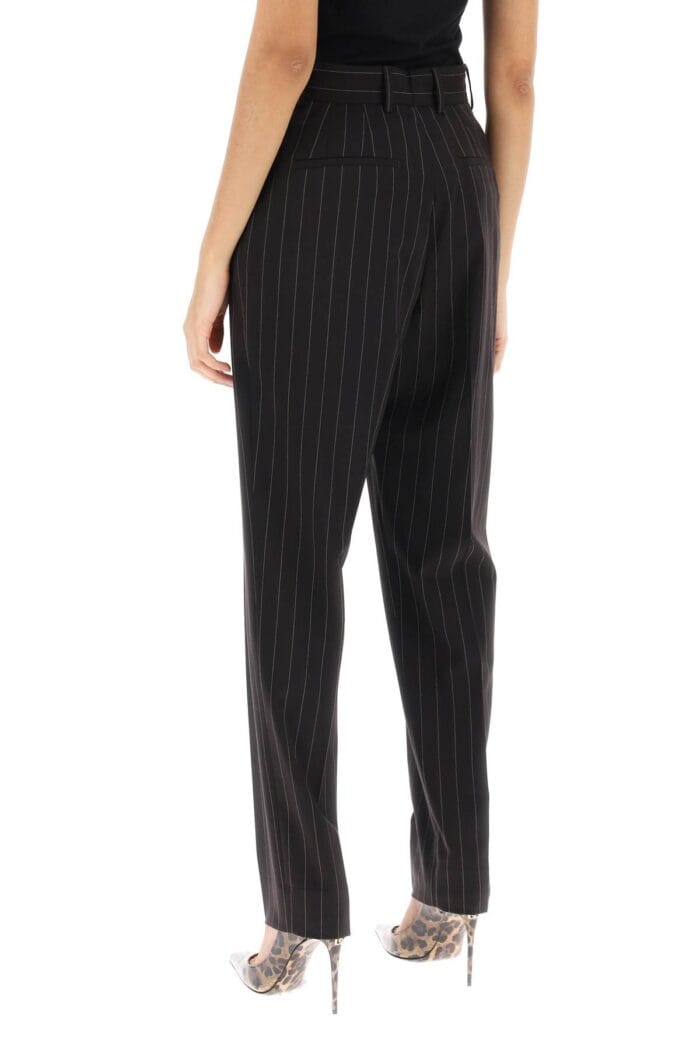 Dolce & Gabbana Pinstriped Wool Pants