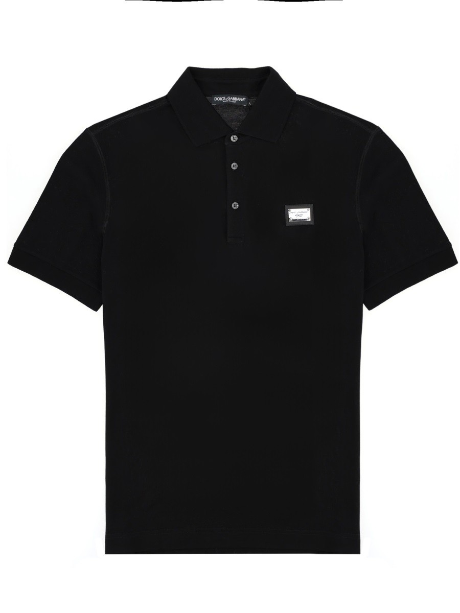 Dolce & Gabbana POLO CON PATCH LOGO