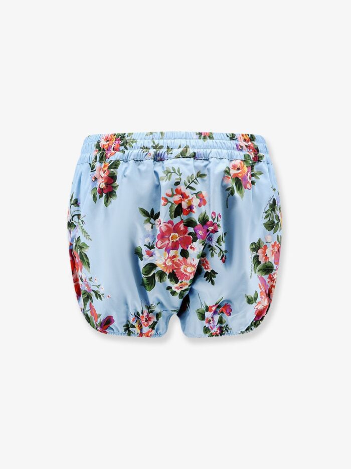 Dolce & Gabbana Poplin Culottes With Flower Print
