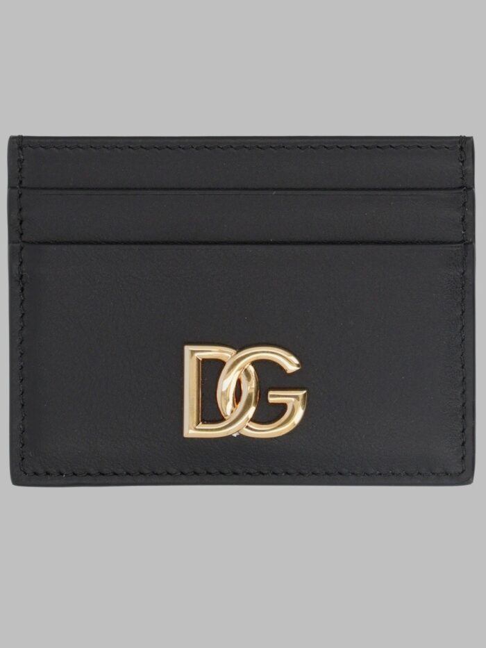 dolce & gabbana portacarte in pelle Dolce & Gabbana PORTACARTE IN PELLE