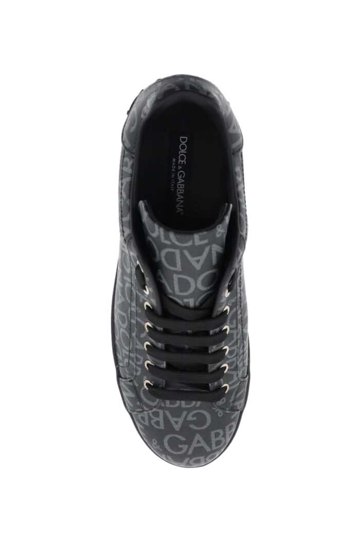 Dolce & Gabbana Portofino Jacquard Sneakers