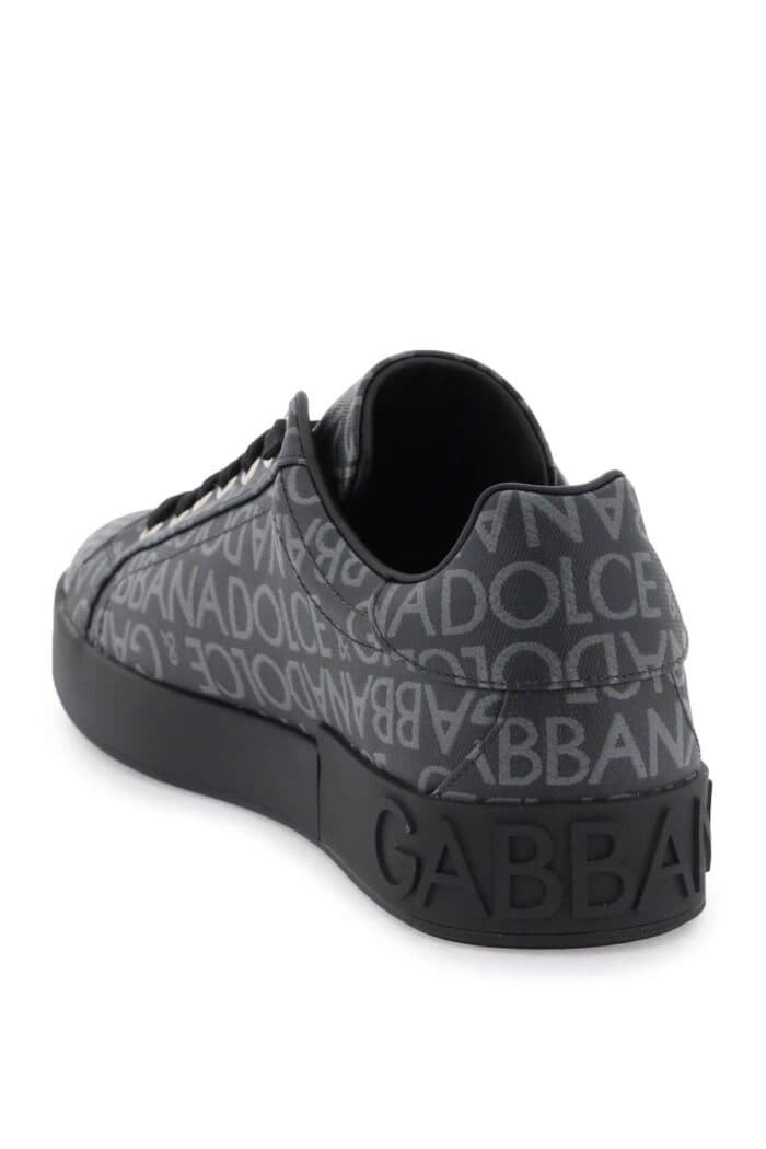 Dolce & Gabbana Portofino Jacquard Sneakers