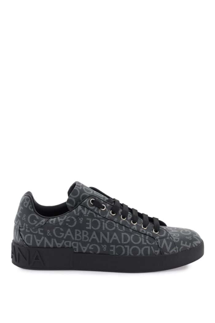 Dolce & Gabbana Portofino Jacquard Sneakers