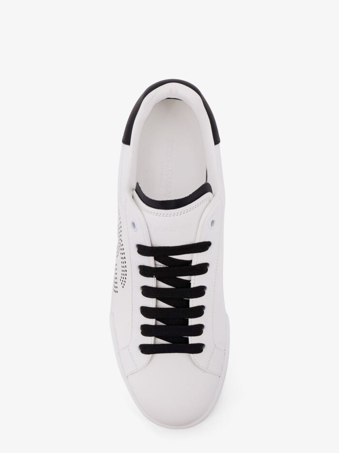 Dolce & Gabbana Portofino Leather Low-top Sneakers