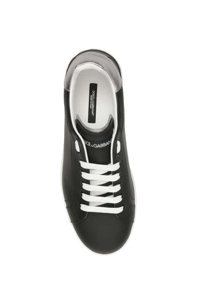 Dolce & Gabbana Portofino Leather Sneakers