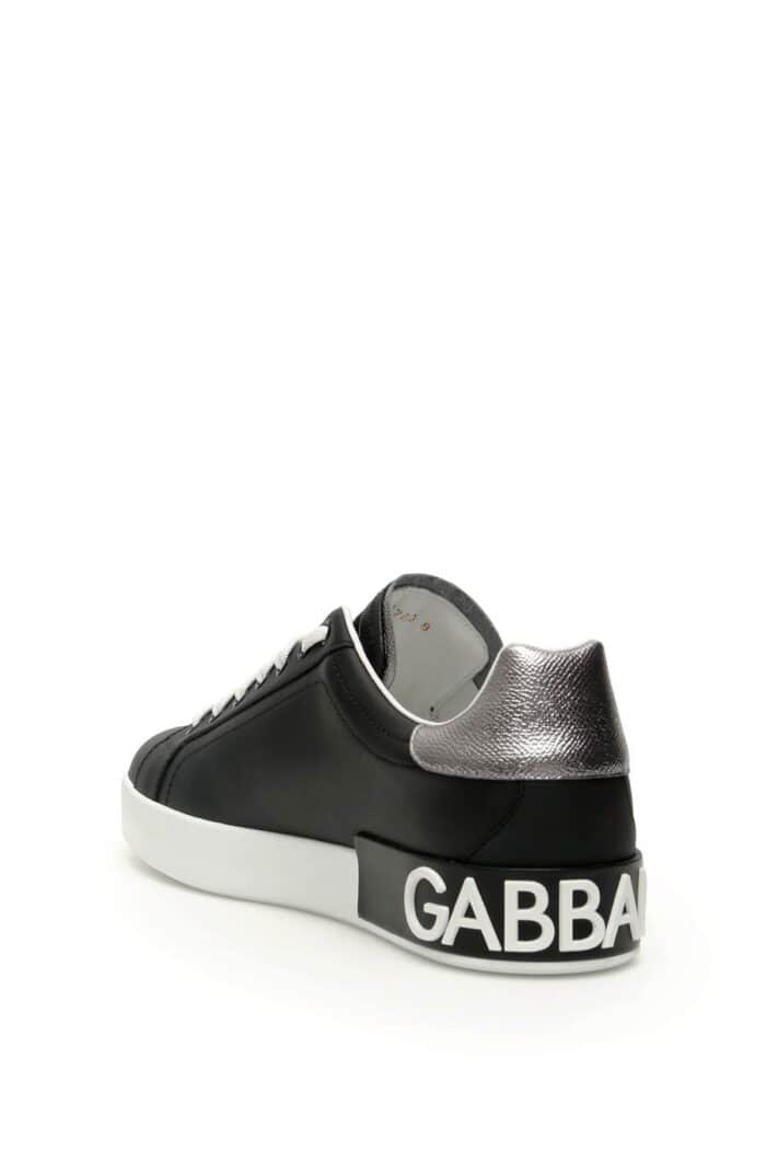 Dolce & Gabbana Portofino Leather Sneakers