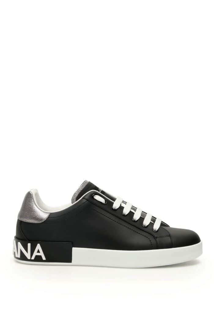 Dolce & Gabbana Portofino Leather Sneakers