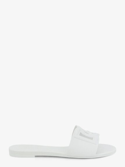 Dolce & Gabbana PVC Sandals With DG Logo On The Front
