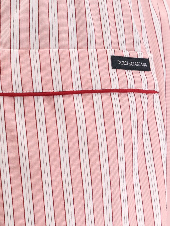 Dolce & Gabbana Pyjamas Cotton And Silk Trousers