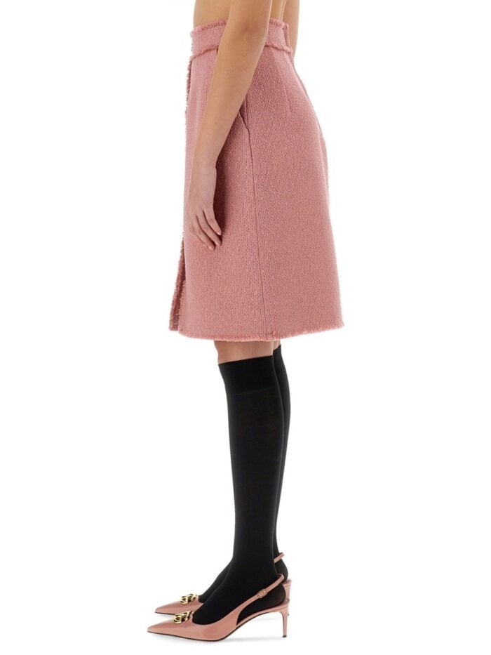 Dolce & Gabbana "RACHEL" TWEED MIDI SKIRT