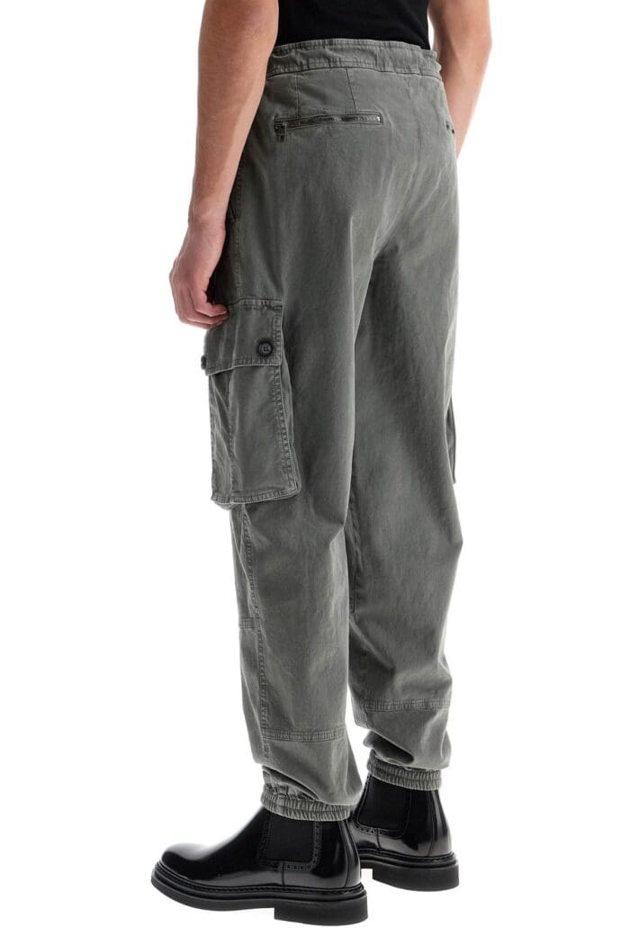 DOLCE & GABBANA Re-edition Cotton Cargo Pants In