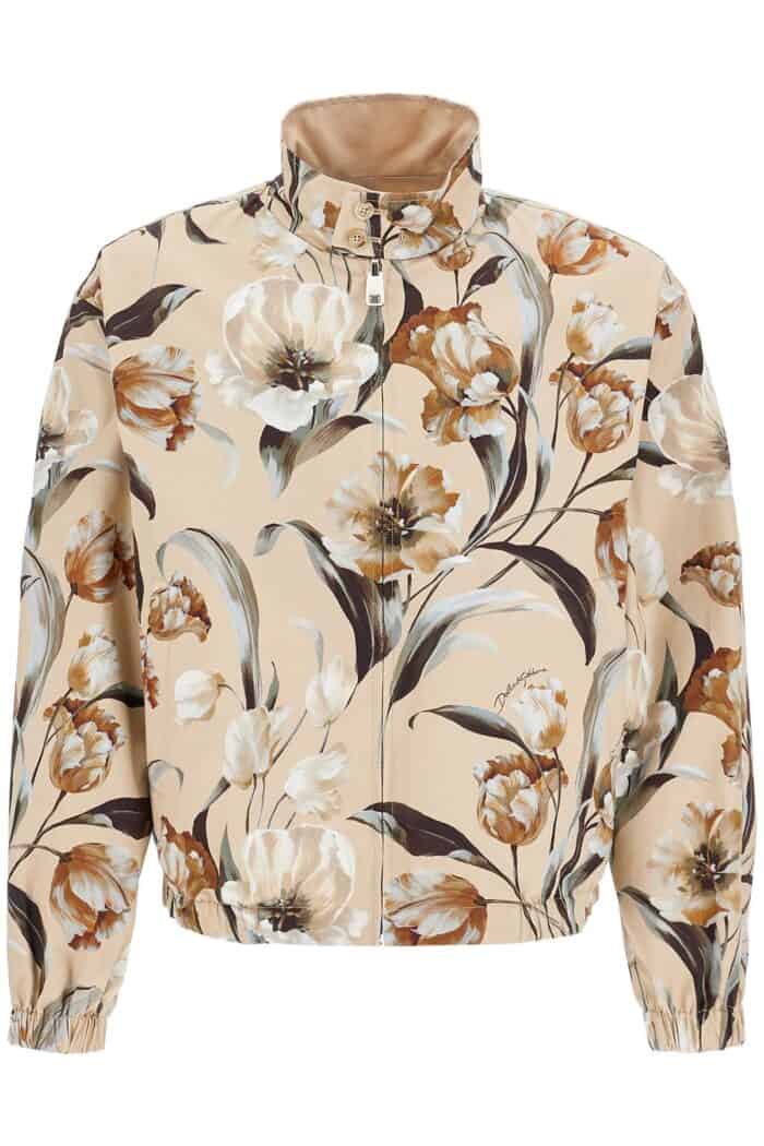 DOLCE & GABBANA Reversible Floral Print Jacket