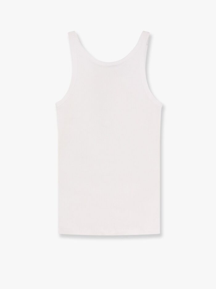 Dolce & Gabbana Ribbed Cotton Tank Top