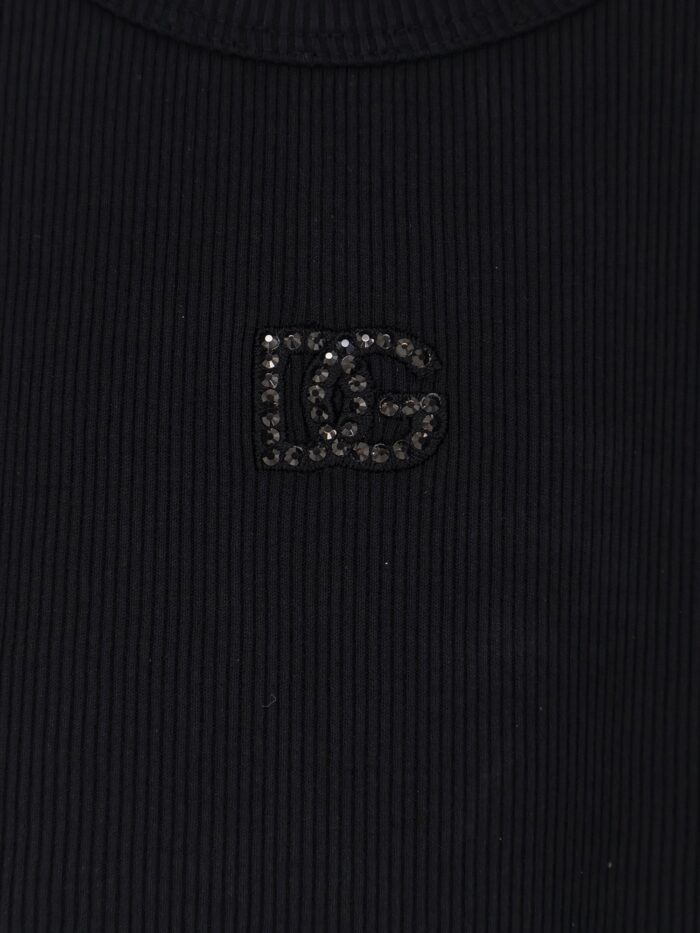 Dolce & Gabbana Ribbed Cotton Tank Top