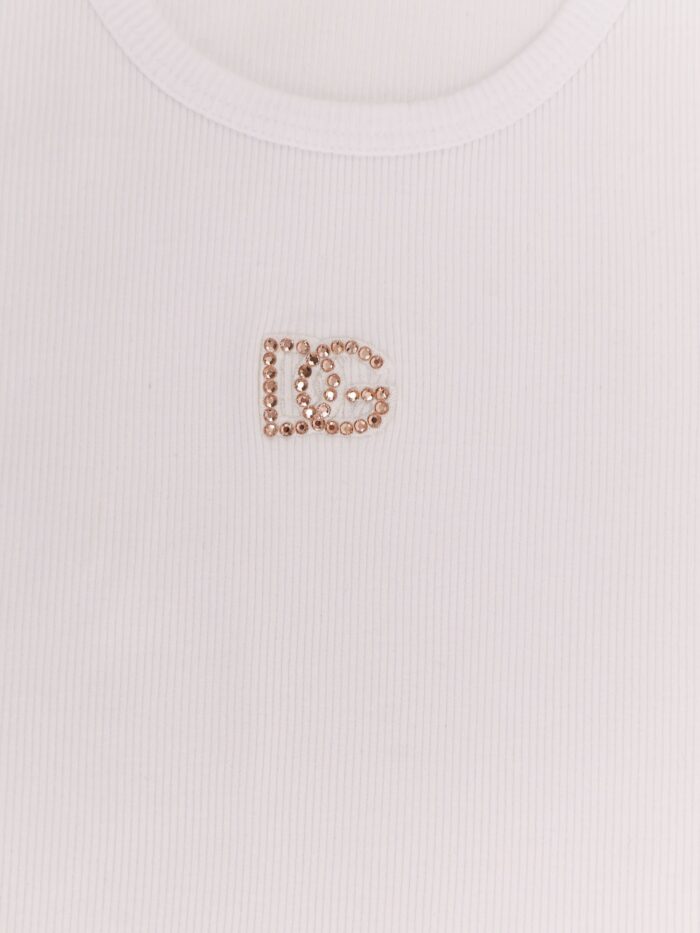 Dolce & Gabbana Ribbed Cotton Top