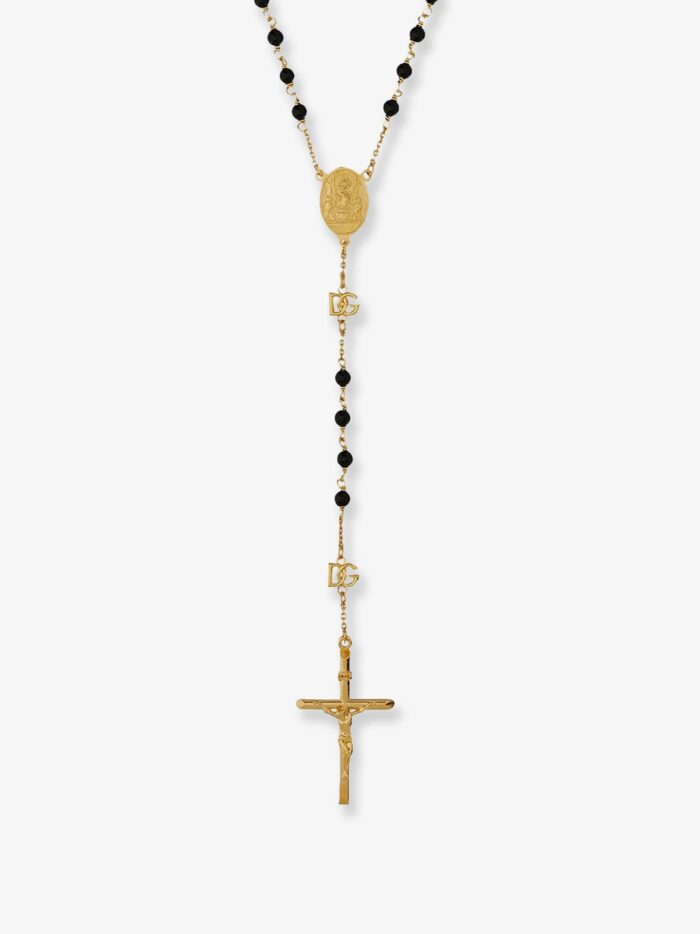 Dolce & Gabbana Rosario Necklace With Beads
