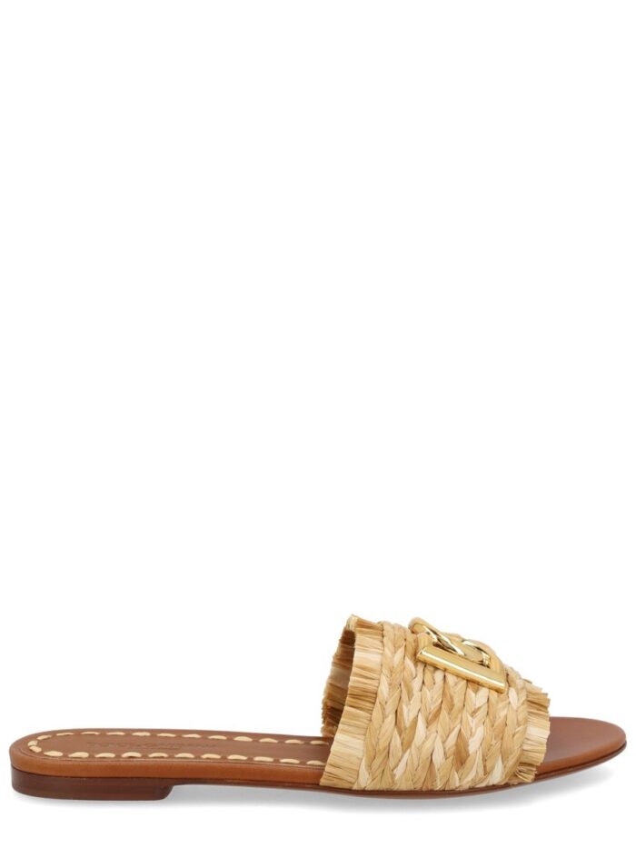 Dolce & Gabbana SANDAL WITH LOGO