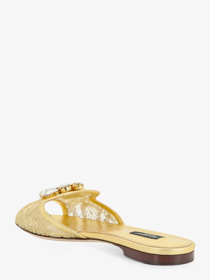 Dolce & Gabbana Sandali Rainbow In Pizzo Lurex