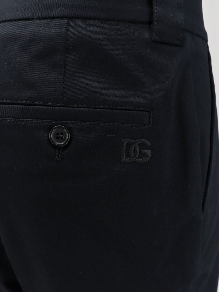 Dolce & Gabbana Sartorial Stretch Cotton Trousers