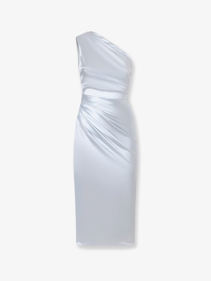 Dolce & Gabbana Satin Midi Dress