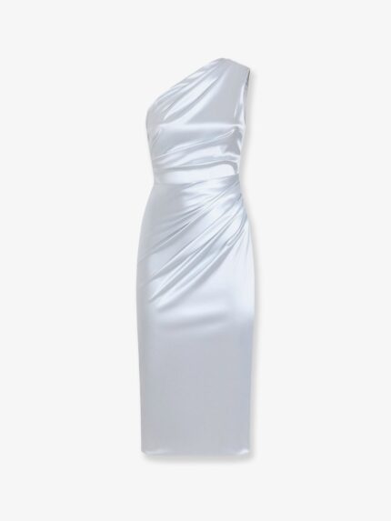 Dolce & Gabbana Satin Midi Dress
