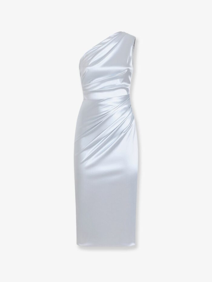 Dolce & Gabbana Satin Midi Dress
