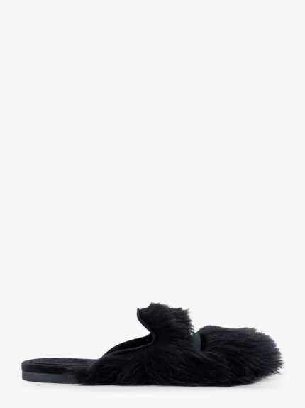 Dolce & Gabbana Sheepskin And Suede Sandals