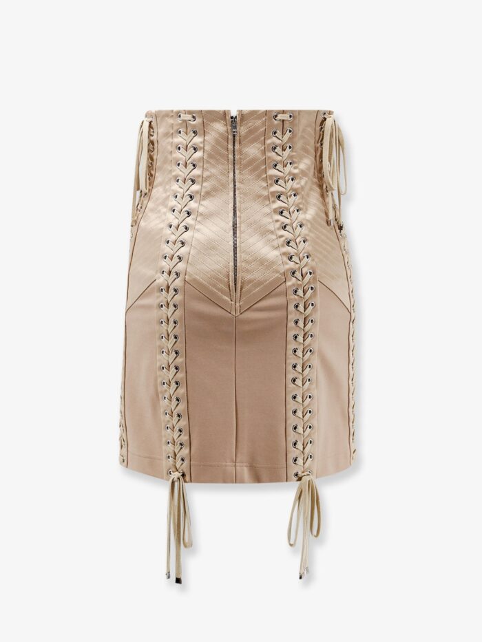 Dolce & Gabbana Shiny Satin Mini Skirt