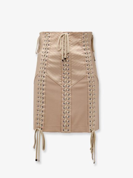 Dolce & Gabbana Shiny Satin Mini Skirt