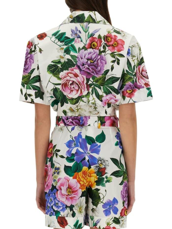 Dolce & Gabbana SHIRT WITH FLORAL PATTERN