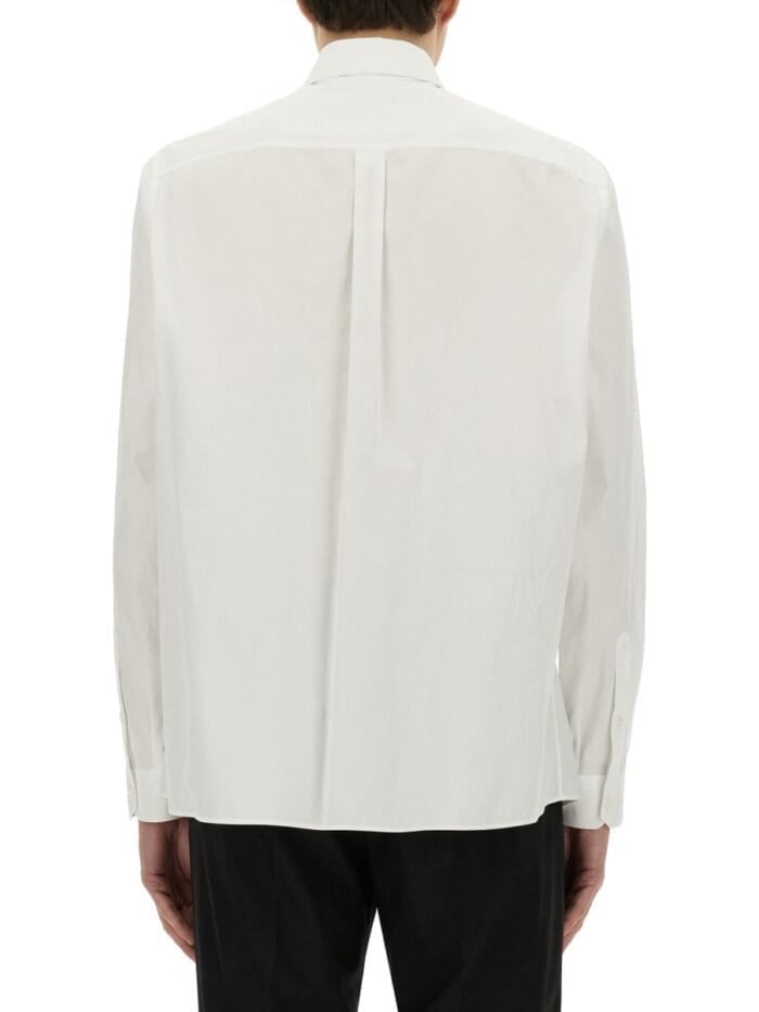 Dolce & Gabbana SHIRT WITH LOGO PLAQUE